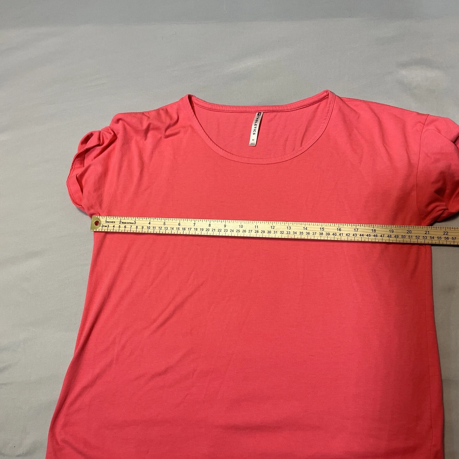 fabletics crew neck active athleisure workout exercise shirt