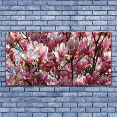 PHOTO SUR TOILE Tableau Image Impression 120x60 Floral Fleurs EUR 92,95