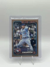 2024 Topps Update #US312 Erik Swanson Gold /2024 Parallel Toronto Blue Jays