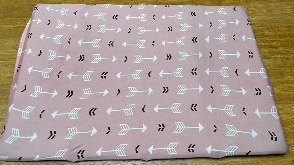 Pink Stretch Sheet For Graco Pack N Play Mattress Pad Folding Board 24