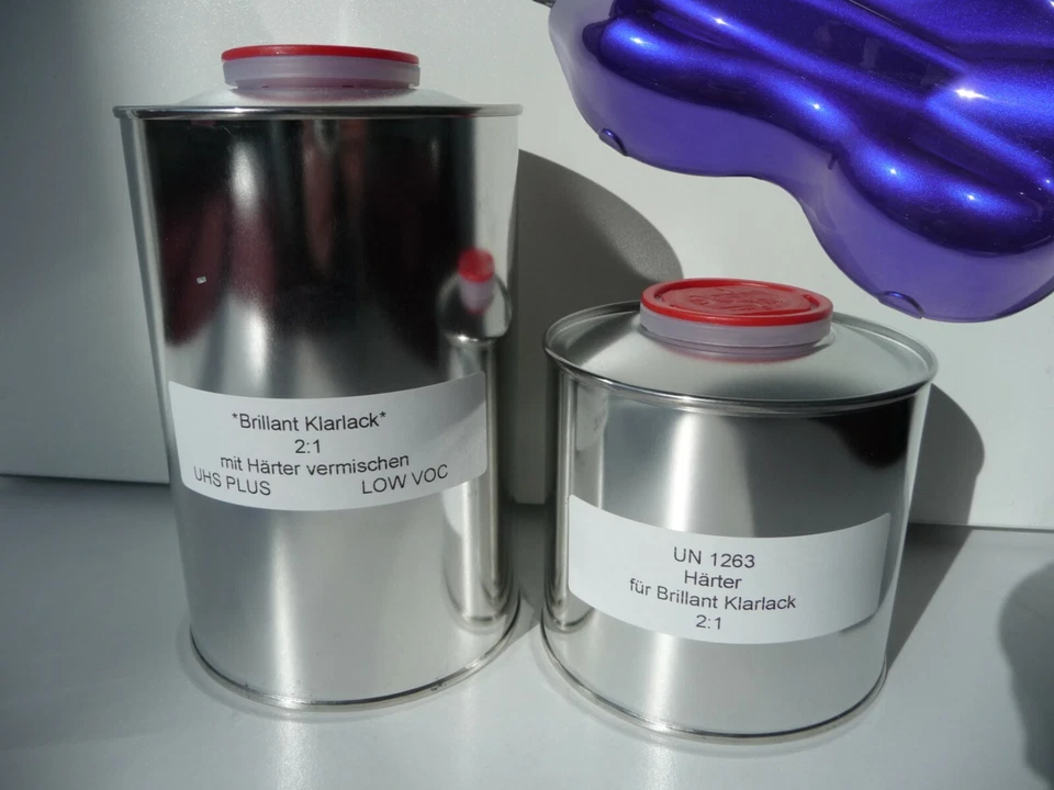 7,5 Litre Set 2K Hs Brillant Vernis Autolack Résistant aux Rayures Lackpoint - Photo 1/1