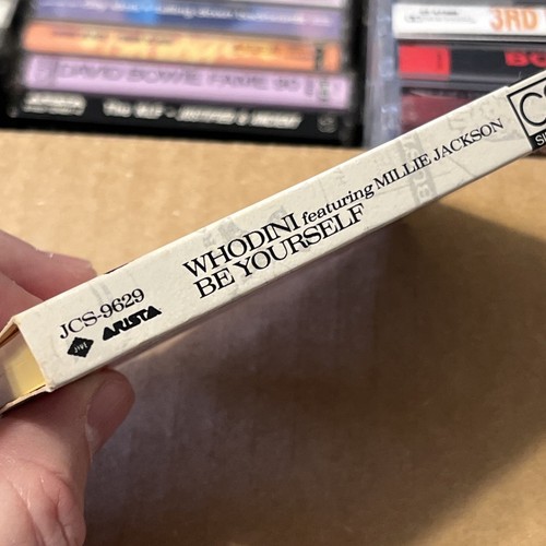 Whodini Cassette Single Be Yourself Rare Hip Hop Arista Vintage Classic Rap 1987 - Picture 3 of 7
