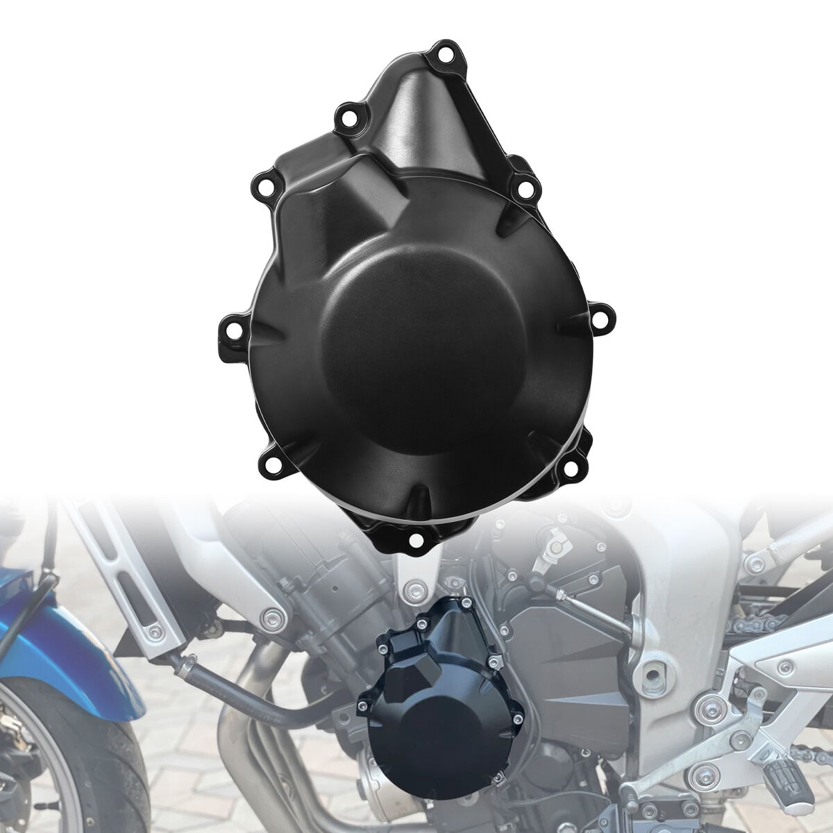 Left Stator Engine Crankcase Cover Fit For YAMAHA FZ6 04-10 Left Stator Engine Crankcase Cover Fit For YAMAHA FZ6 04-10