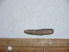 Hand axe early man paleolithic acheulean chopper blade tool Africa 1.5 inch X11