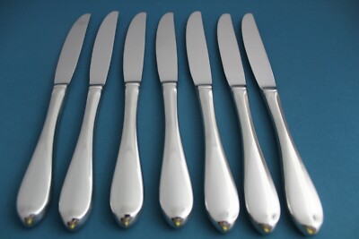 Gorham STUDIO Dinner Knives Hollow (Set of 7) Glossy Stainless Vietnam 9 1/4''