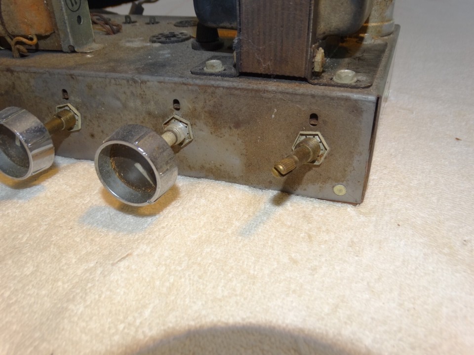 Vintage 6BQ5? Tube Amplifier*Parts/Repair*Iron Good eBay