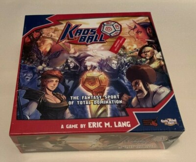 Kaos Ball Fantasy Sport Game Eric M. Lang 64 Figures Domination 2013 4 Teams New