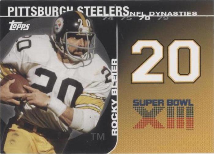 2008 Topps Rocky Bleier #DYN-RB - 1 of 2