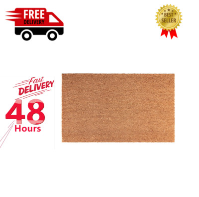 Natural Coir Doormat Door Mat Rubber Doormat Outdoor 18X30