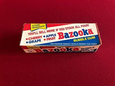 Bazooka Bubble Gum Pops: Green Apple,Grape, Cherry..Very tasty : r/candy