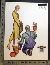 1930 MCCLELLAND BARCLAY ART FISHER BODY FASHION FLAPPER AUTO MOTOR AD 33687