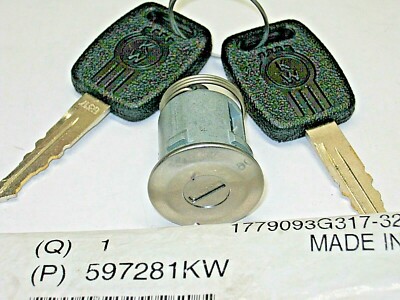 Kenworth SET of Cab Door Cylinder and 2 Logo Keys | 597281KW | OE