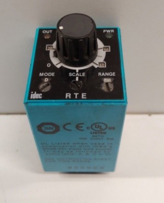 GUARANTEED GOOD! IDEC 24V ELECTRONIC TIMER RELAY RTE-B1AF20