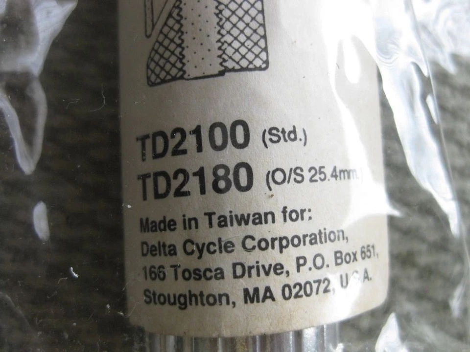 Old School BMX 复古 DELTA 自行车车把 Stem Raiser NOS — 第 4/4 张图片