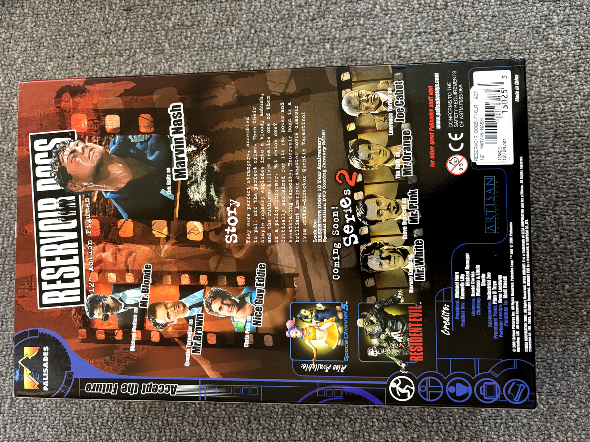 RESERVOIR DOGS フィギュアセット Reservoir Dogs Movie Memorabilia 2001 Palisades Series 1