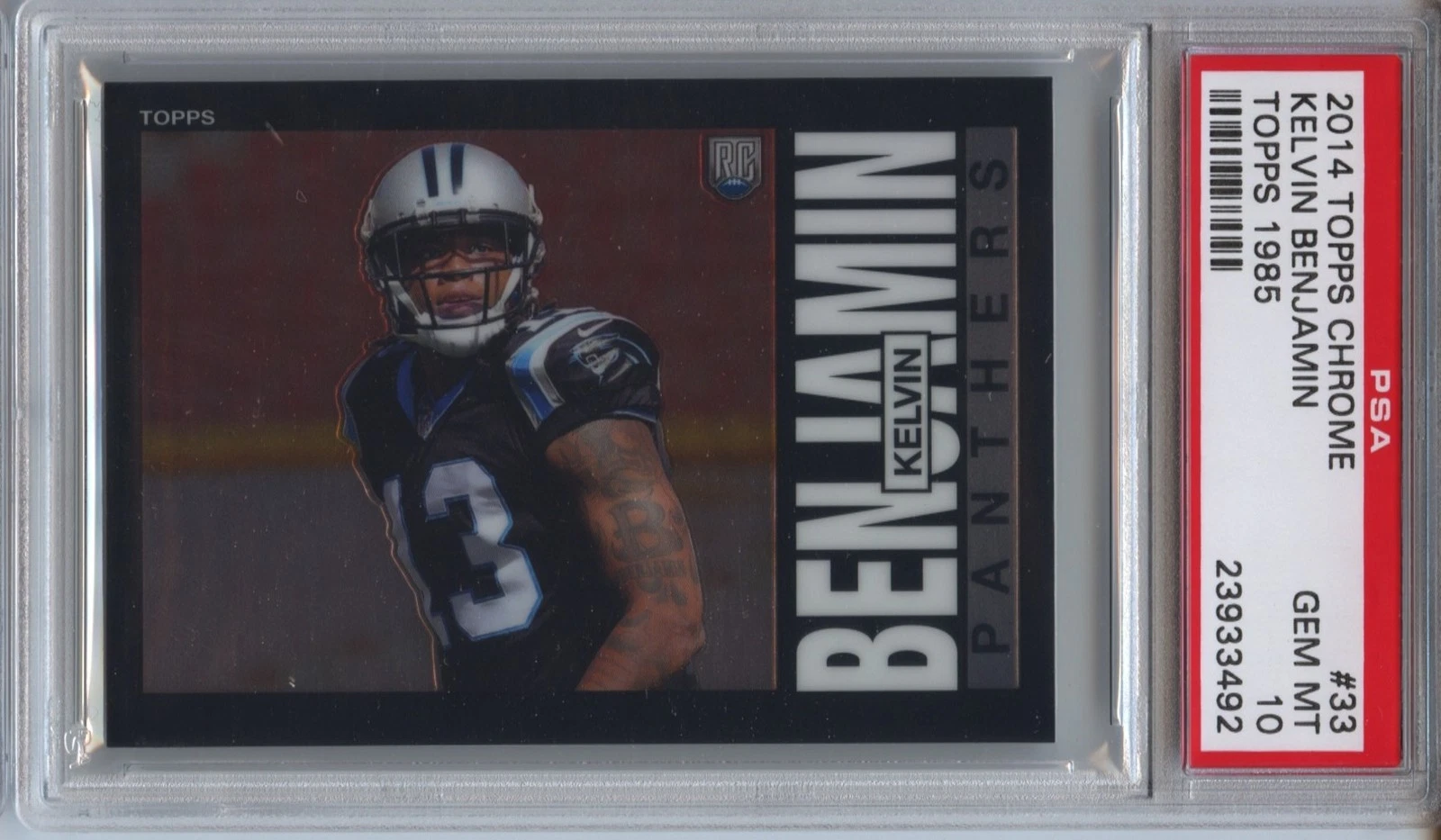 Kelvin Benjamin Topps Chrome Topps 1985 #33 Base
