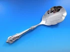 Grande Baroque by Wallace Sterling Silver Rice Spoon Scalloped HH WS Custom Made