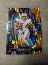 2025 Panini Select - Premier Level Chris Chambers #199 Orange and Black Shock  