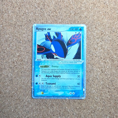 Kyogre ex Nintendo Promos Holo Rare 37 *B4