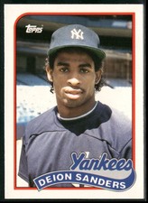 1989 Topps Traded #110T Deion Sanders