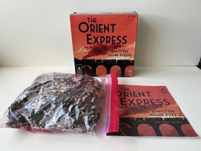 Bepuzzled Classics The Orient Express Mystery 1000 Teile Puzzle vollständig