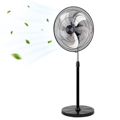 18 In Heavy Duty Pedestal Fan, High Velocity Oscillating Floor Fan with 3 Speeds