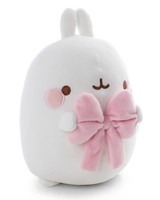 Molang Kuscheltier 12Cm Weiß PlüSch Mit Schleife Nici PlüSchtier