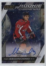 2023 O-Pee-Chee Platinum Rookie Cosmic 4/65 Ivan Miroshnichenko #R-IM Auto 0kr0