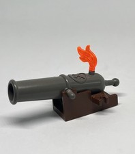 LEGO Gray Canon With Brown
