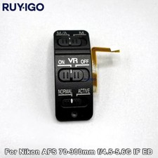 AF-S 70-300mm f/4.5-5.6 G IF ED VR Lens Switch Panel ON/OFF Switch for Nikon