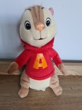 2007 Alvin & the Chipmunk Soft Toy 8",Rare Plush,20th Century Fox Film