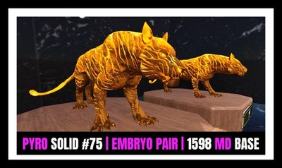 ARK Survival Ascended PvE PYROMANE SOLID 75 TOP 1598 BASE PYRO PC/XBOX/PS5 ASA