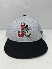 Jupiter Hammerheads MILB New Era 59FIFTY Fitted Hat Cap Adult Sz 7 1/2 USA Made