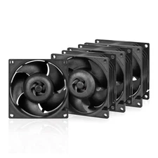 Arctic S8038-10K 80 mm 10000 rpm 4-Pin Server Fan 4 Pieces (Black) ACFAN00291A