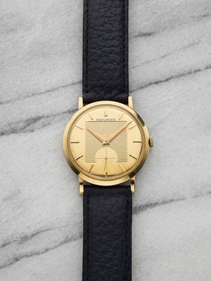 Vintage 1970s Movado 18K YG Manual Wind Small Seconds 32mm | eBay