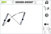 Valeo 850596 Fensterheber Vorne Links FüR Audi Seat