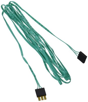 Bachmann Trains 10  REMOTE SWITCH EXTENSION WIRE - GREEN (1/card)