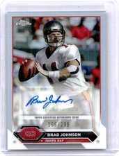 2023 Topps Composite Brad Johnson Topps Chrome Autographs Refractor #/299