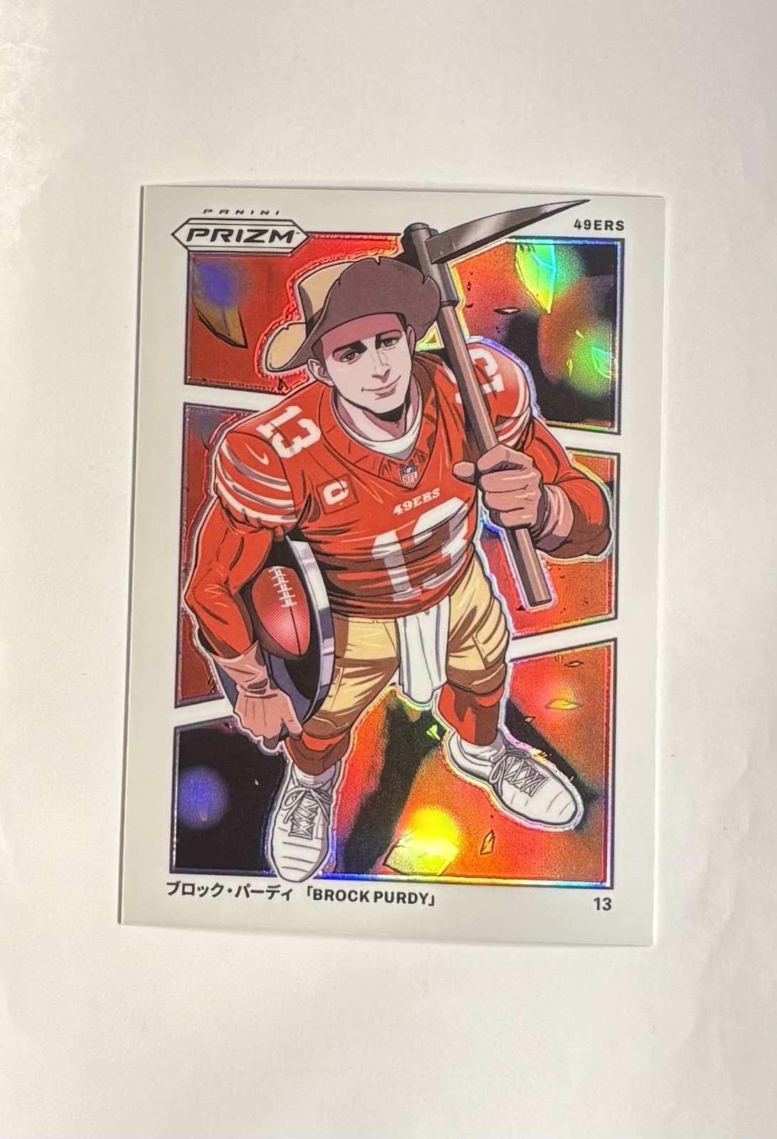 2024 Panini Prizm - Manga Vertical Brock Purdy #M-BPU