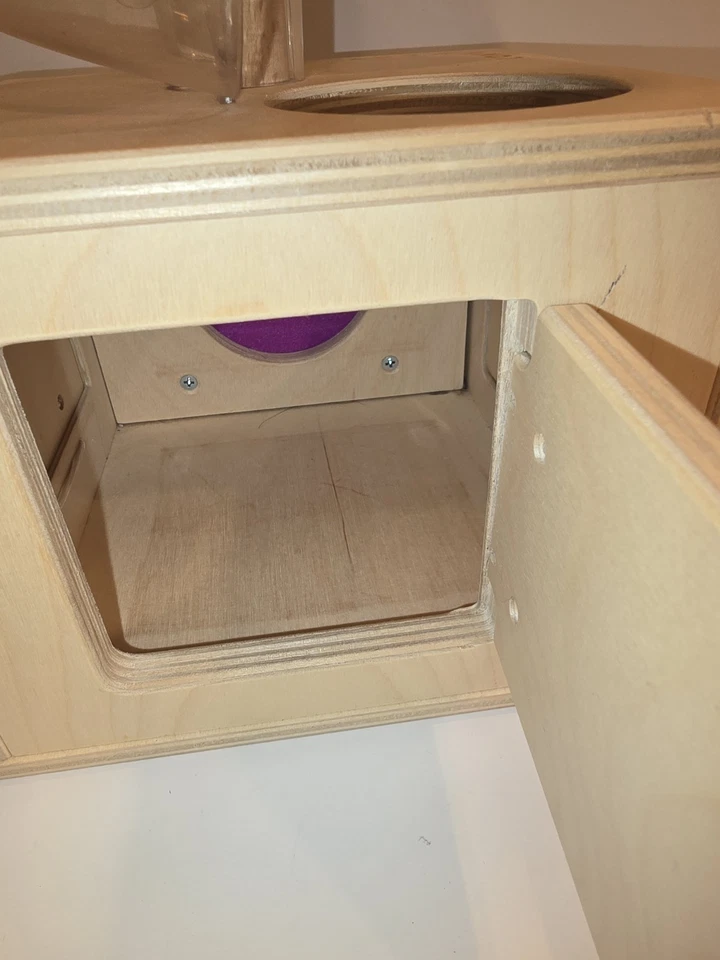 Lovevery The Babbler Slide And Seek Ball Run Montessori Drop w/ 1 Ball - Image 4 of 4