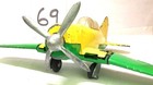 Lot of 2 Antique 1950s Hubley Die-Cast Kiddie Toy Military Airplanes (rare) Vtg. — photo 8