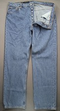Vtg 90s Levi's 501 Jeans Mens 40 Fit 38x32 Blue Medium Wash Button Fly USA NWOT