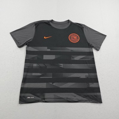 Oregon State Beavers Shirt Mens Small Black Gray Nike Dri Fit Athletic NCAA Tee