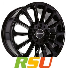 4x GMP Stellar glossy black 9x22" ET38 LK5 108 ML 63.4 Alufelgen 22 Zoll