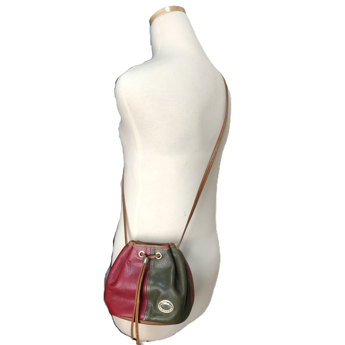 Rare Longchamp Longchamp Drawstring Shoulder Bag … - image 20