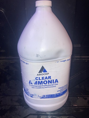 #ad #ad Clear Ammonia Cleaner 1 Gallon Multi Surface Grease Odor Remover $20.00
