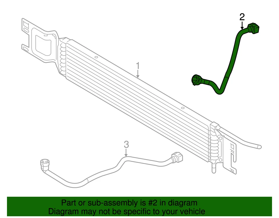 Ford Transit Connect 2010-2013 original - tubo de entrada 9T1Z-7890-B Foto 2 de 4