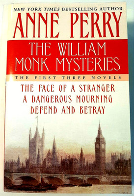 THE WILLIAM MONK MYSTERIES Paperback Anne Perry The First Three Novels