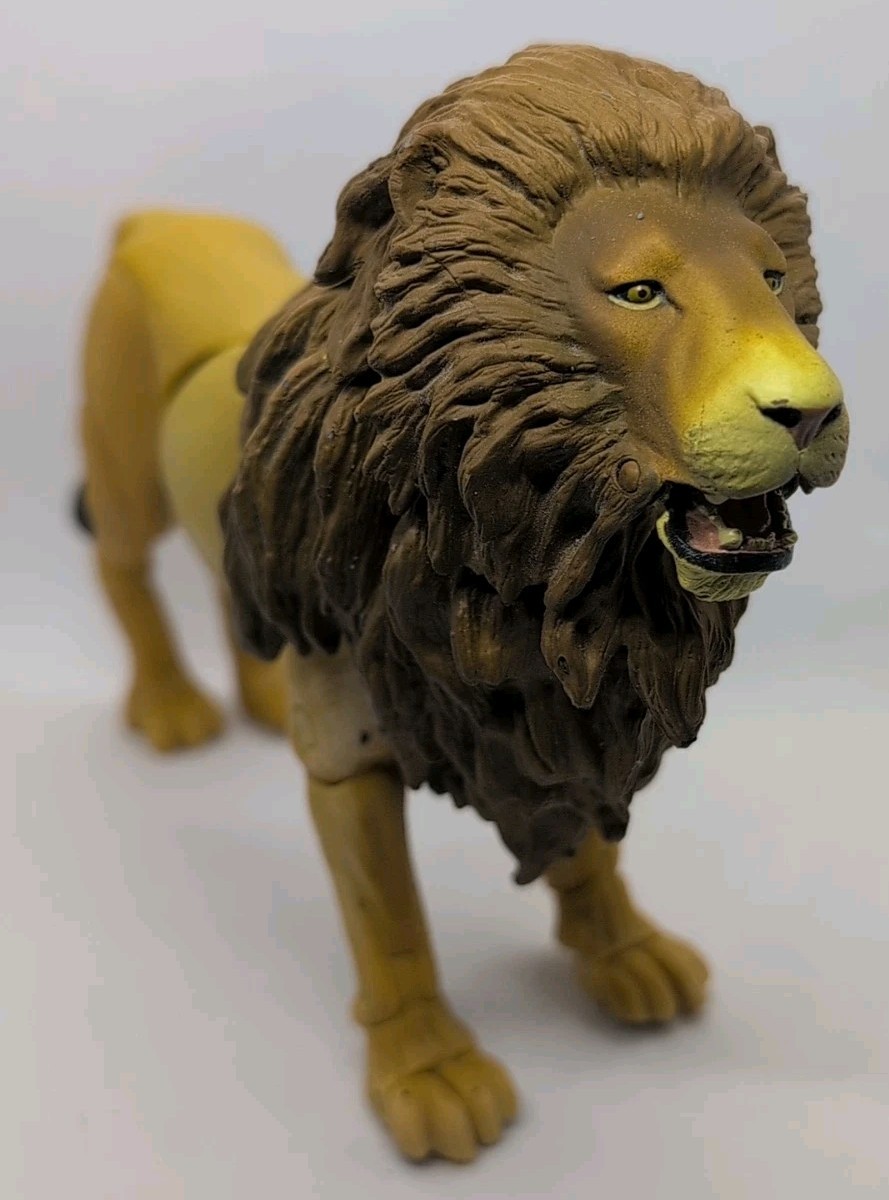 Disney Store Aslan Lion Figure Articulated Chronicles of Narnia
