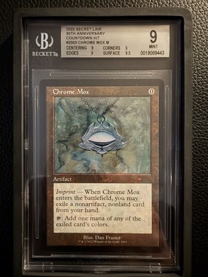 2022 Chrome Mox #2003 BGS 9 MINT Secret Lair 30th Anniversary